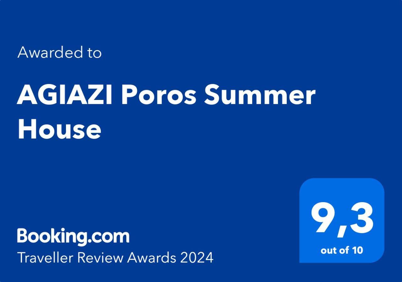 Agiazi Poros Summer House Галатас Экстерьер фото